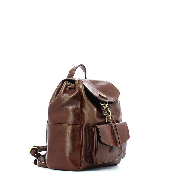 The Bridge - Small Backpack Story - 04704201 - CUOIO