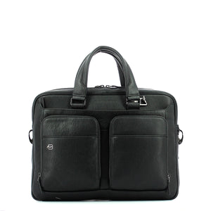 Piquadro - Laptop briefcase Black Square 15.0 Connequ - CA2849B3 - NERO