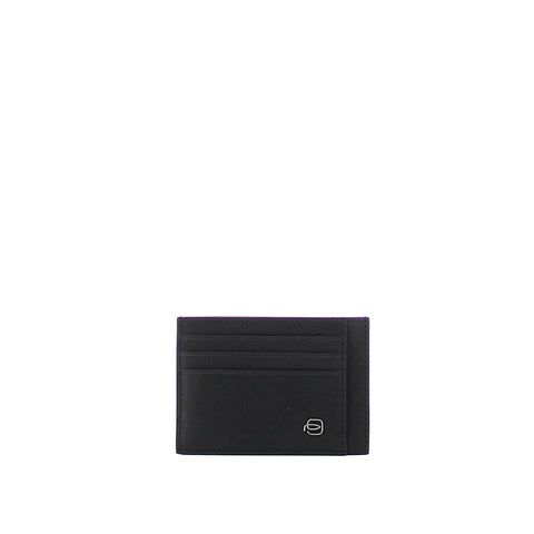 Piquadro - Pocket credit card pouch Black Square - PP2762B3R - NERO