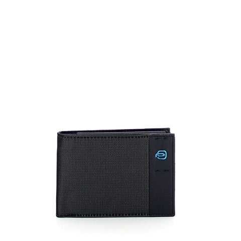 Piquadro-帶Portemonnaie P16的錢包-PU257P16 -CHEV/BLU