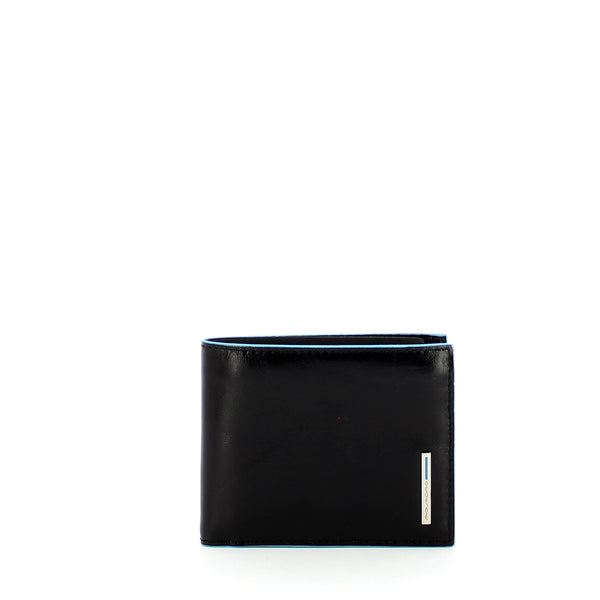 Piquadro - Men wallet with removable ID Blue Square - PU3891B2R - NERO