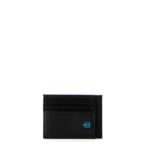Piquadro - Bustina porta carte di credito P16 - PP2762P16 - CHEV/NERO