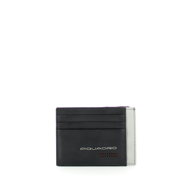 Piquadro - Credit card zipped pouch Urban - PP2762UB00R - GRIGIO/NERO