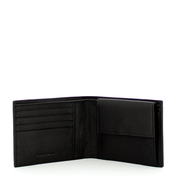Piquadro - Wallet with Portemonnaie P16 - PU257P16 - CHEV/NERO