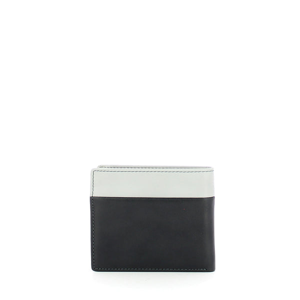 Piquadro - Slim wallet with zipped coin pouch Urban - PU4823UB00R - GRIGIO/NERO