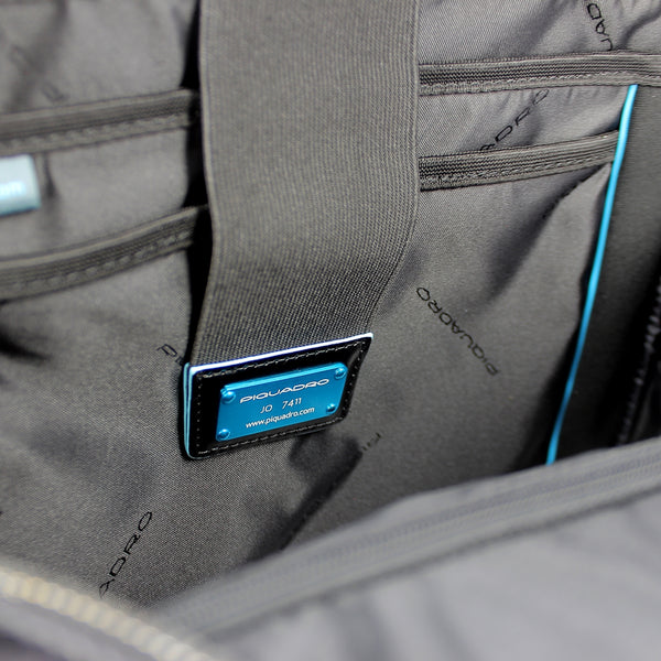Piquadro - Blue Square 15.6 Large Backpack RFID - CA4762B2 - NERO