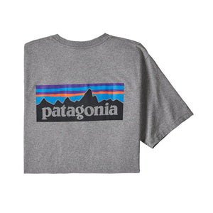 Patagonia - Men's P-6 Logo Responsibili-Tee® Gravel Heather - 38504 - GRAVEL/HEATHER
