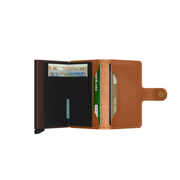 Secrid - Miniwallet Original RFID Cognac-Brown - M-COGNAC-BROWN - COGNAC-BROWN