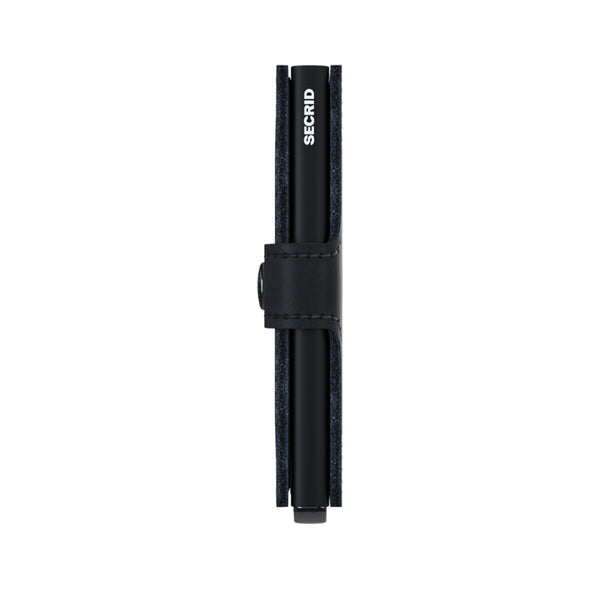 Secrid - Miniwallet Matte RFID Black - MM-BLACK - BLACK