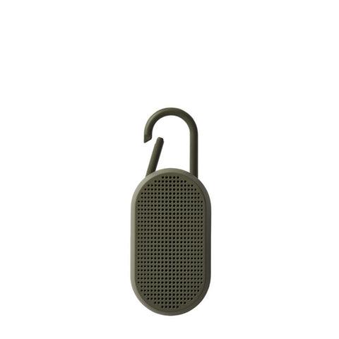 Lexon - Mino T Speaker Bluetooth® con moschettone Verde Kaki - XLA124 - VERDE/KAKI