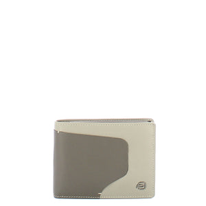 Piquadro - Portafoglio con portamonete RFID Akron - PU257AOR - GRIGIO