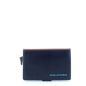 Piquadro - Porta carte di credito con Doppio Sliding System Blue Square RFID - PP5472B2R - BLU2