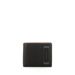 Piquadro - Portafoglio RFID con portamonete Dionisio - PU4518W103R - NERO