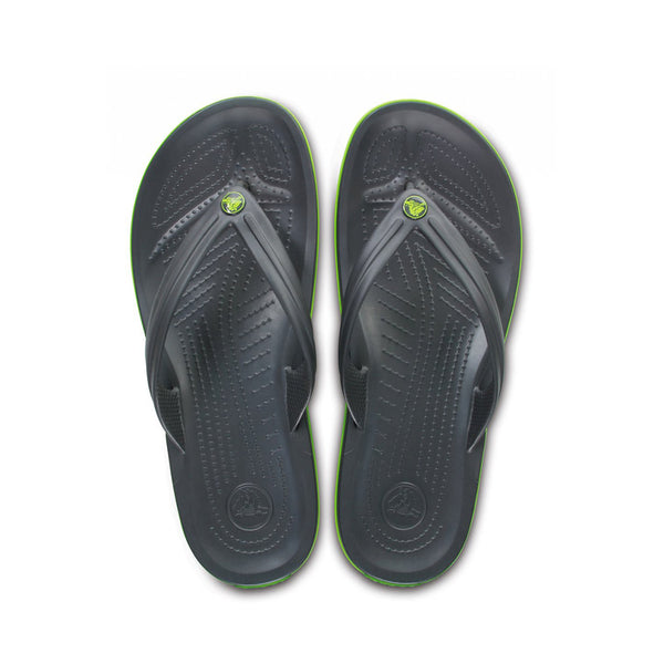 Crocs - Infradito Crocband™ Flip U Graphite Volt Green - CR.11033 - GRAPHITE/VOLT/GREEN