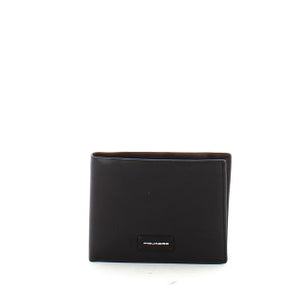 Piquadro - Portafoglio RFID con portamonete con zip Harper - PU5760APR - NERO