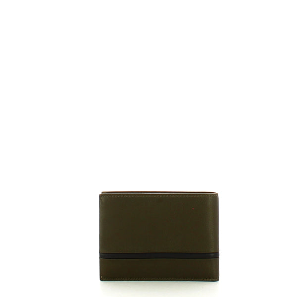 Piquadro - Portafoglio RFID con portamonete Charlie - PU257W117R - VERDE