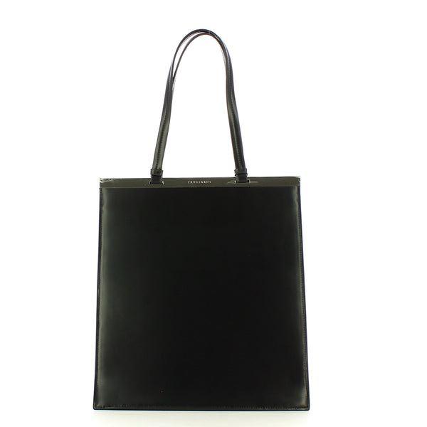 Trussardi - Shopping Bag Galena Black - 75B01380 - BLACK