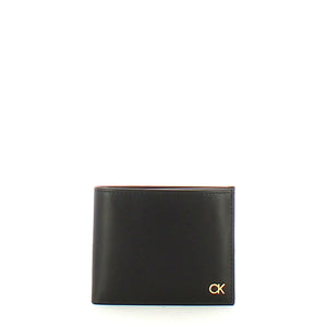 Calvin Klein - Portafoglio con portamonete CK Icon Black - K50K509615 - CK/BLACK