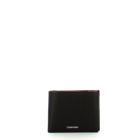 Calvin Klein - Portafoglio con portamonete Minimalism Black - K50K509616 - CK/BLACK