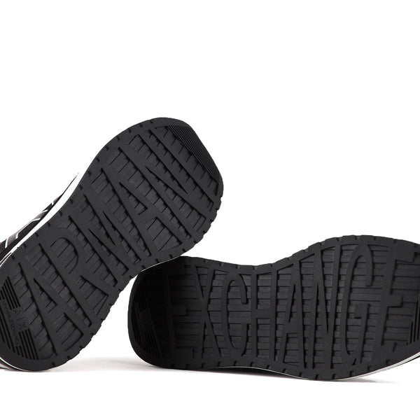 Armani Exchange - Sneakers in mesh con suola maxi Black - XUX090XV276 - BLACK