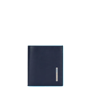 Piquadro - Portafoglio Verticale RFID Blu Square - PU5963B2R - BLU2