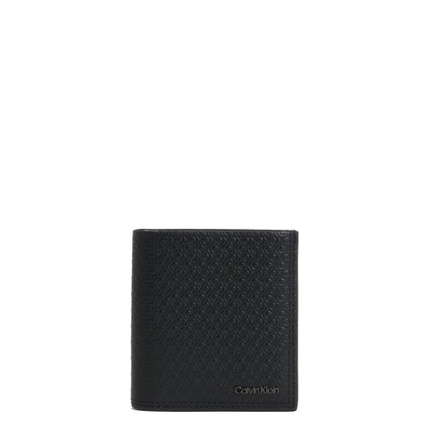 Calvin Klein - Portafoglio RFID logato con portamonete Black - K50K510898 - BLACK