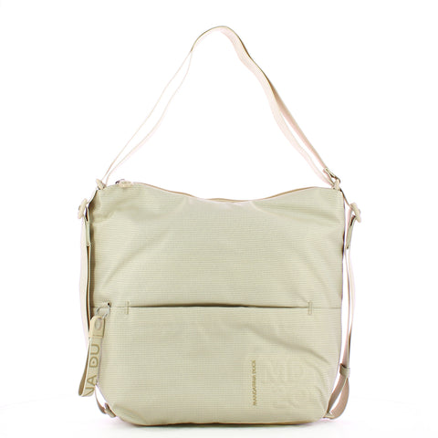 Mandarina Duck - Hobo Bag MD20 Whitecap Gray - P10QMT38 - WHITECAP/GRAY