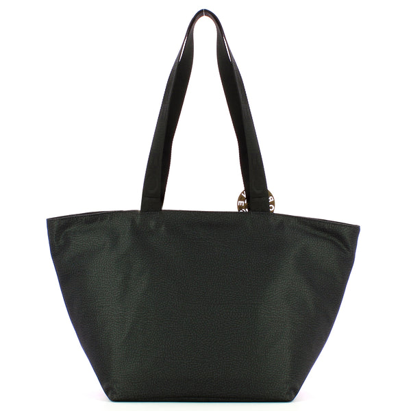 Borbonese - Shopping Bag 011 Dark Black - 924286I15 - DARK/BLACK