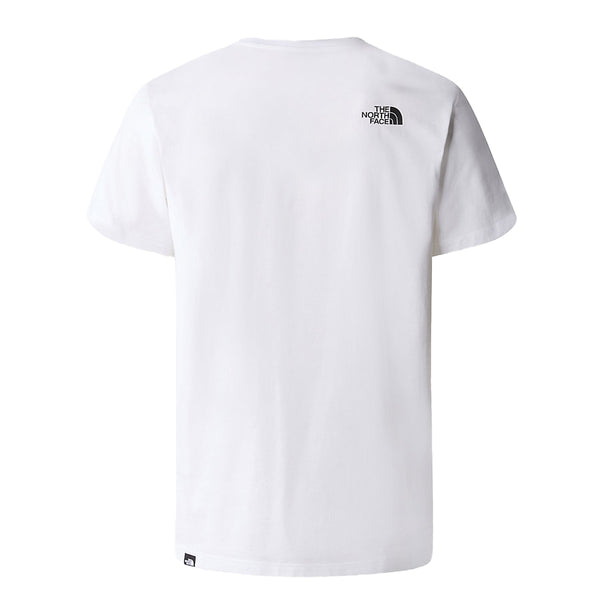 The North Face - T-Shirt Simple Dome TNF White - NF0A87NG - TNF/WHITE