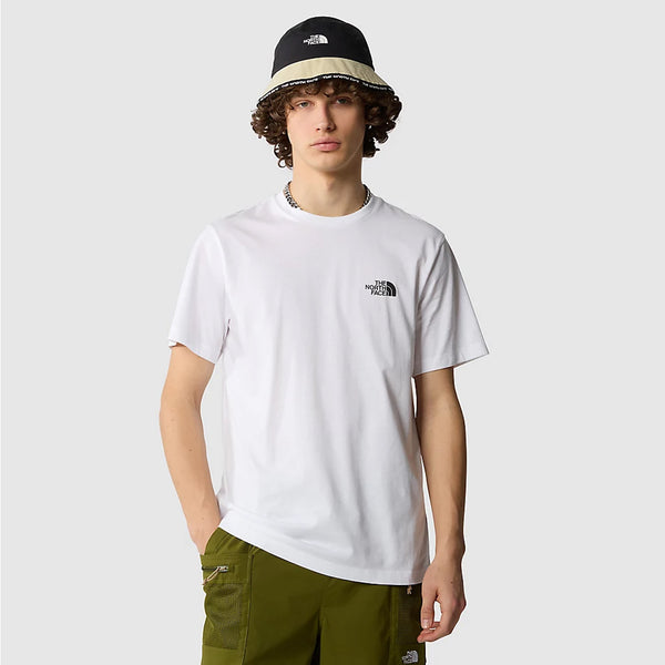The North Face - T-Shirt Simple Dome TNF White - NF0A87NG - TNF/WHITE