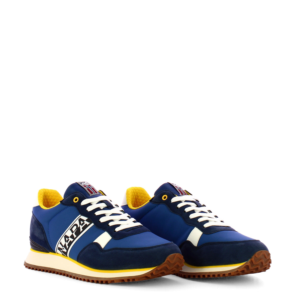 Napapijri Blue Polyester Sneaker EU40 US7