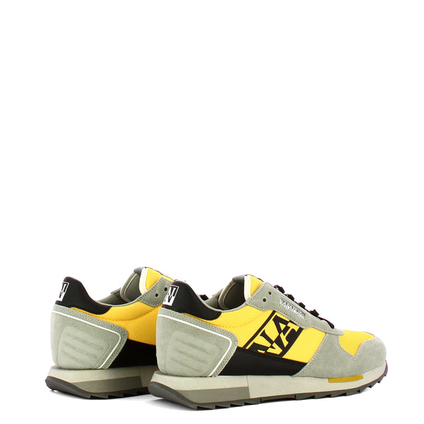 Napapijri - Sneakers Virtus in Nylon Yellow Grey - NP0A4I7U - YELLOW/GREY