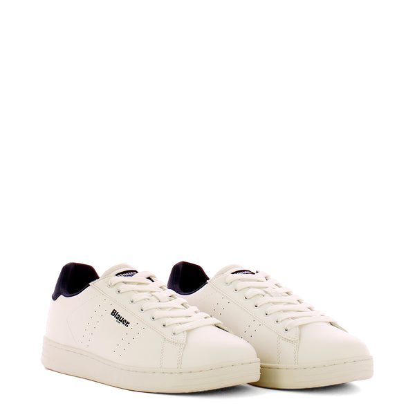 Blauer - Sneakers Grant01 White Navy - S4GRANT01/PUC - WHITE/NAVY