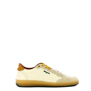 Blauer - Sneakers Murray01 White Green Yellow - S4MURRAY01/VIL - WHITE/GREEN/YELLOW