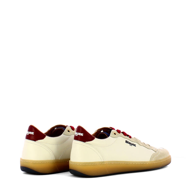 Blauer - 運動鞋 Murray01 白色紅色海軍藍 - S4MURRAY01/VIL - 白色/紅色/海軍藍