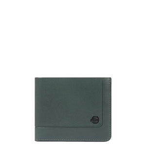 Piquadro - Portafoglio con porta documenti rimovibile RFID David - PU3891S130R - VERDE