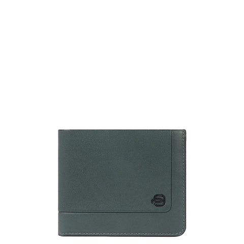 Piquadro - Portafoglio con porta documenti rimovibile RFID David - PU3891S130R - VERDE