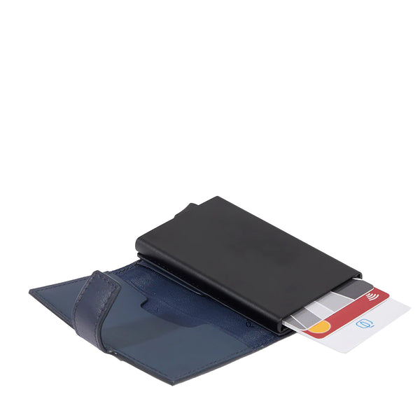 Piquadro - Porta carte di credito con Sliding System - PP5649S133R - BLU