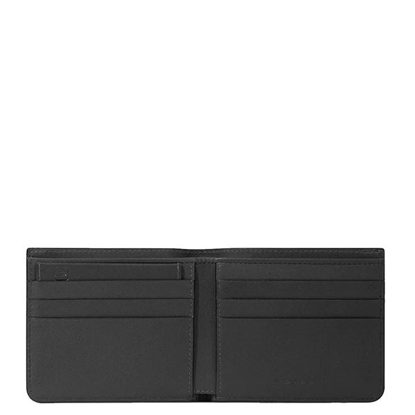 Piquadro - Portafoglio con porta documenti rimovibile RFID David - PU3891S130R - NERO