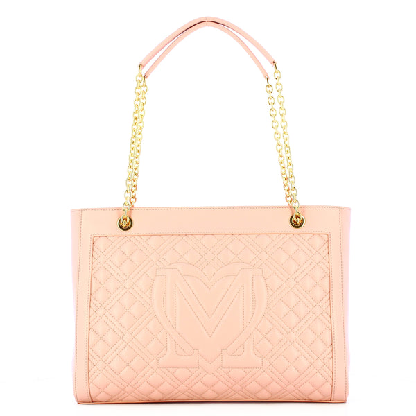 Love Moschino - Shopper Shiny Quilted Cipria - JC4006PP1H - CIPRIA