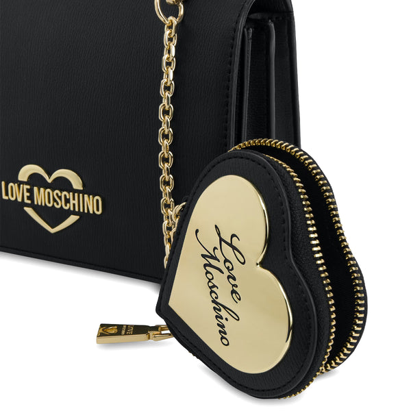 Love Moschino - Mini Borsa a mano Hollies Nero - JC4081PP1H - NERO