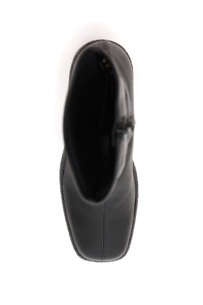 Stella mccartney thick heel stretch boots 800252 W1IL0 BLACK