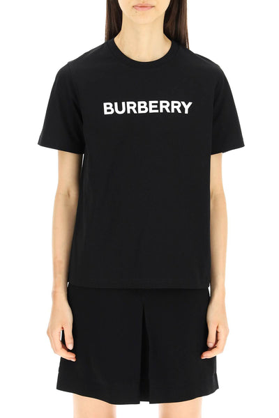 Burberry 標誌印花 T 卹 8080324 黑色