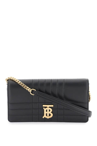 Burberry quilted leather mini 'lola' bag 8062338 BLACK LIGHT GOLD