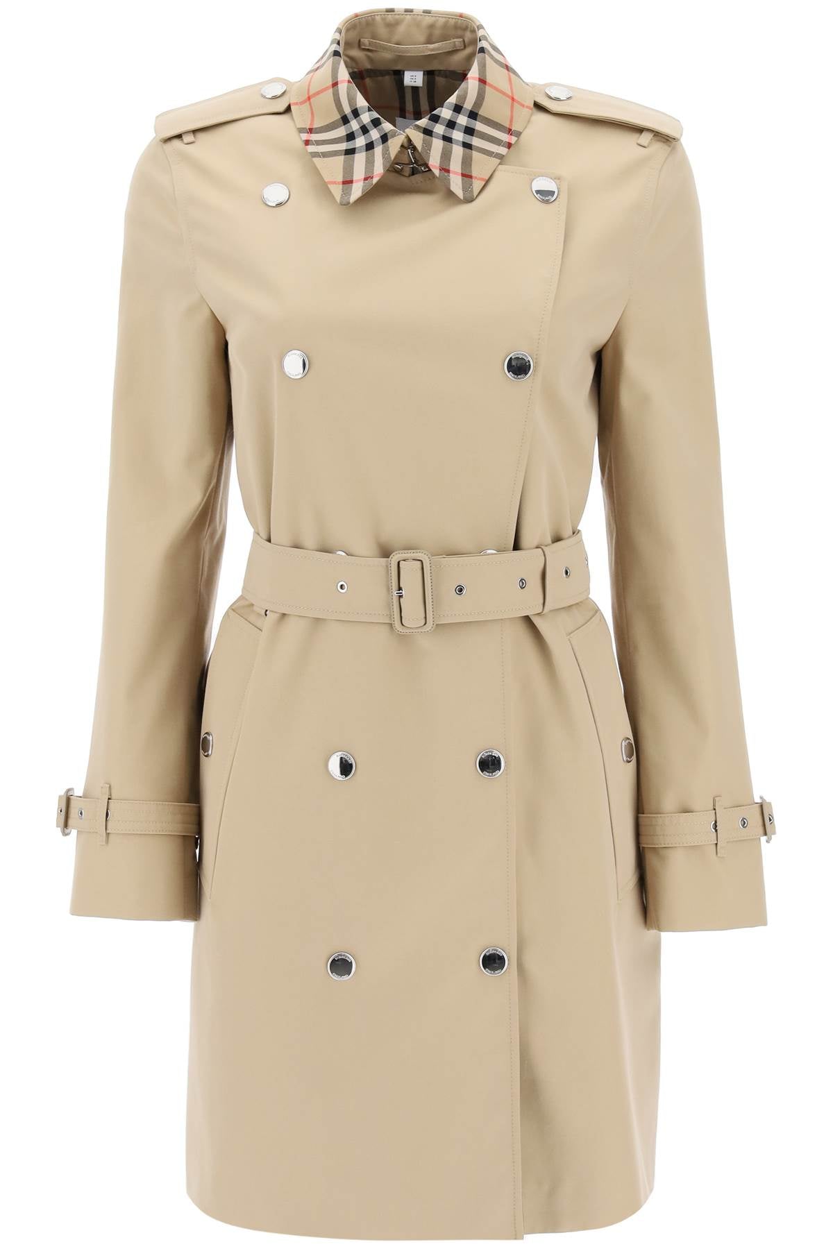 Burberry montrose double-breasted trench coat – Italy Station