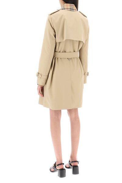 Burberry montrose double-breasted trench coat 8070990 HONEY