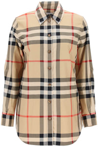 Burberry paola check shirt 8071338 ARCHIVE BEIGE IP CHK