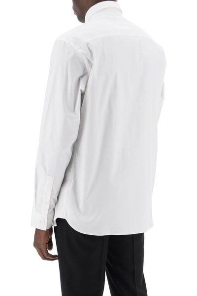Burberry sherfield shirt in stretch cotton 8071465 WHITE