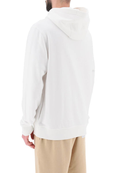 Burberry 'raynerbridge' hoodie with ekd logo in terry cloth 8072753 WHITE