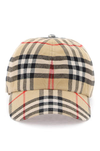 Burberry check cotton baseball cap 8075641 ARCHIVE BEIGE